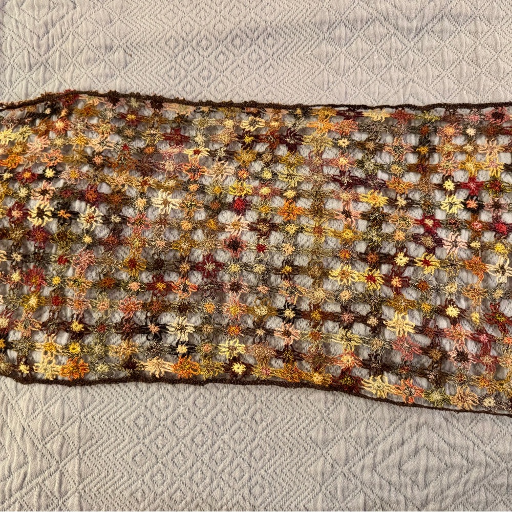 Floral Lace Scarf - Picture 6 of 9